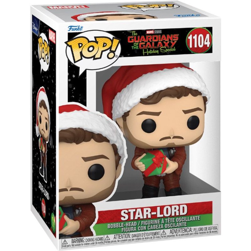 Guardians Of The Galaxy Holiday - Figurine Special Pop! Star-Lord 9 Cm
