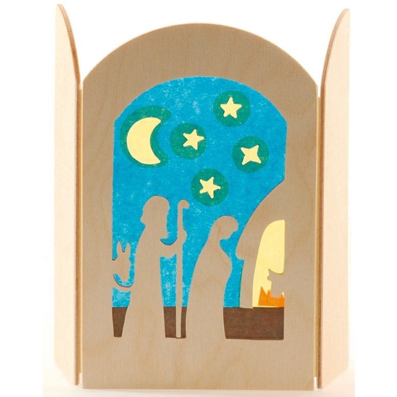 Ostheimer Transparant Aankomst Bij De Stal