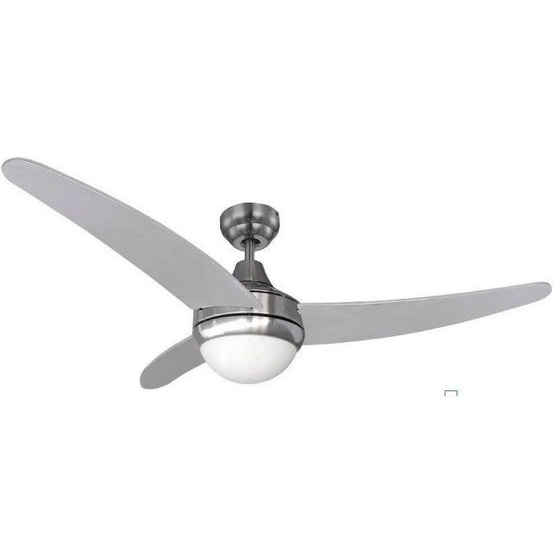 Ventilateur de Plafond avec Lumière EDM Egeo 60 W Chrome