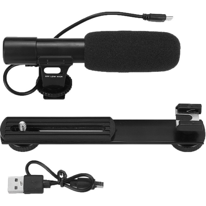 Caméscope numérique Vlog vidéo Vlogging YouTube caméra enregistreur vidéo avec microphone 24MP objectif grand angle, support + microphone