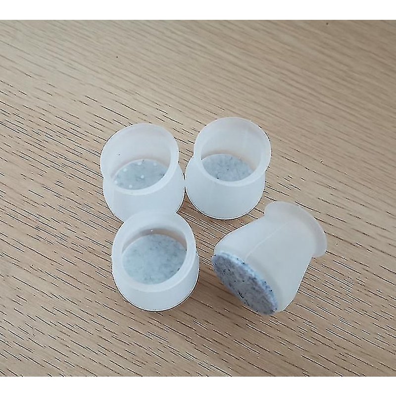 16pcs Extra Small Silicone Chair Leg Floor Protectors Avec Feutre Chair Leg Caps Meubles Table Pieds Couvertures