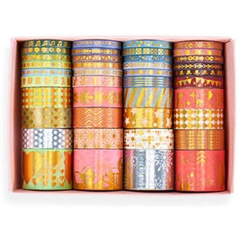 Lot De 40 Bandes Washi Arc-En-Ciel Créatives Ins, Ruban De Masquage, Décoratif Pour Autocollant, Scrapbooking, Diy Bricolage Album Photo