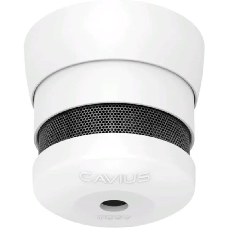 Détecteur de fumée en ABS, 10 ans d'autonomie