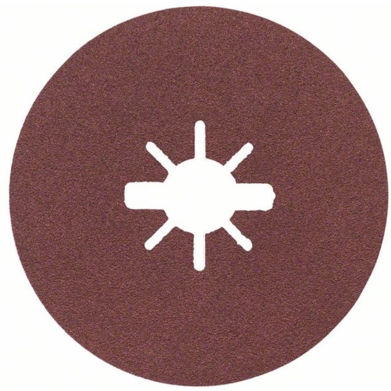 BOSCH 125 mm X-LOCK grains de disque de ponçage de fibre 120 R444 Expert pour métal / 1 pi?ce