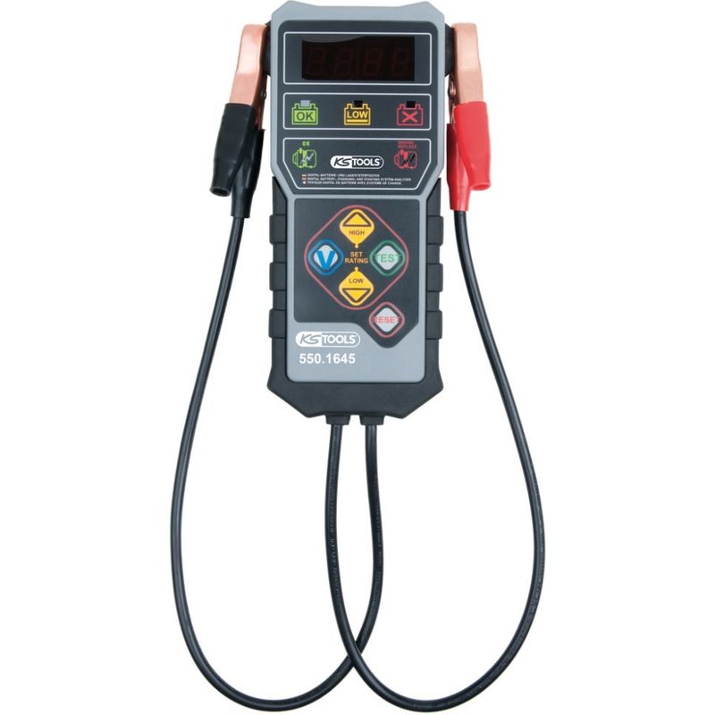 KS Tools 12V batterie numérique et charge testeur de système