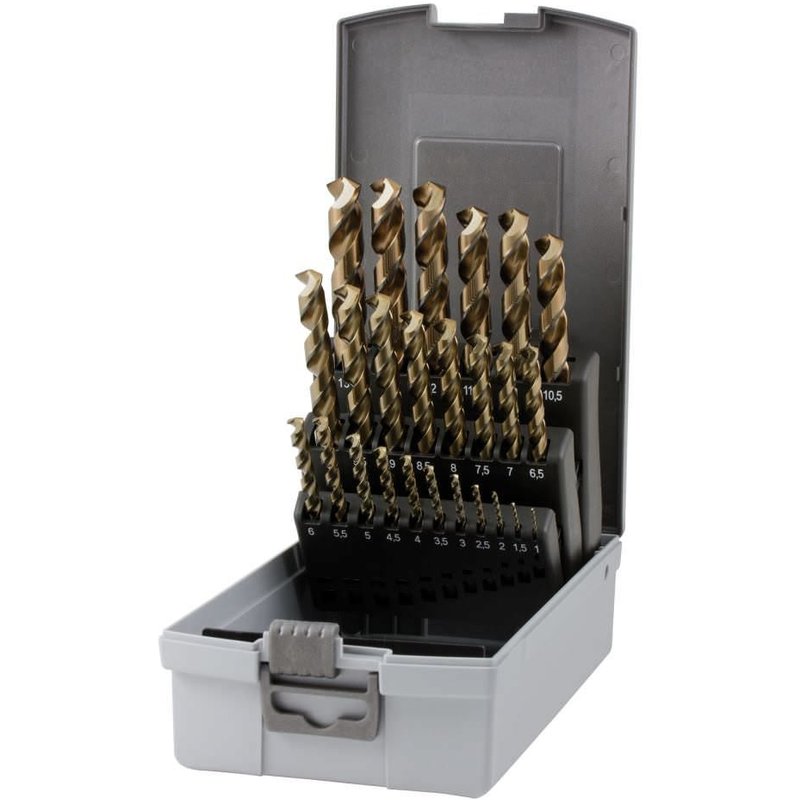 Ruko Foret DIN 338-UNI HSSE Co 5.Set 25 pcs. dans