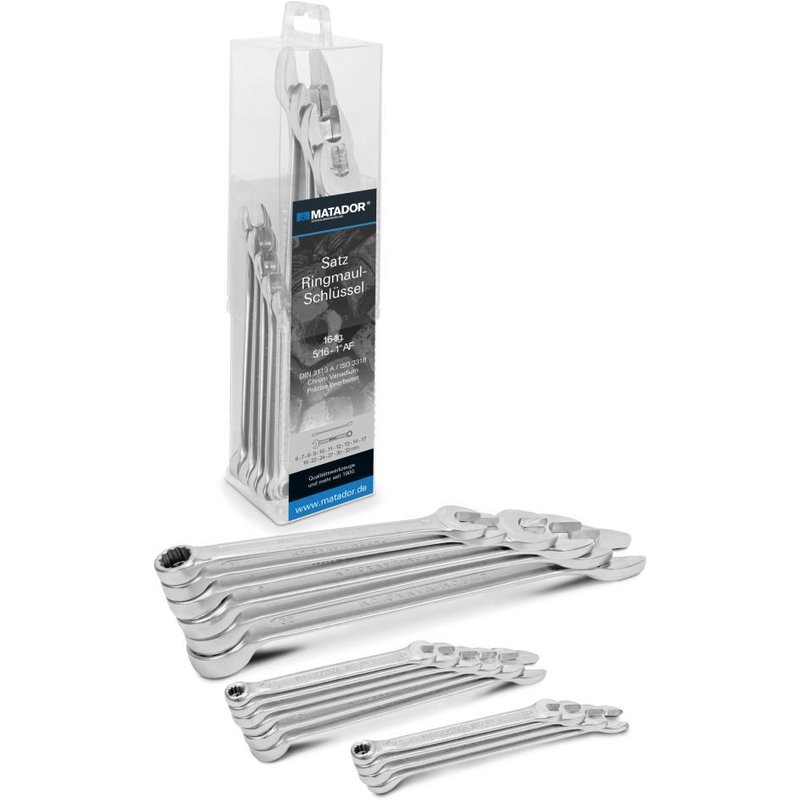 Ring Mules définit 16 pcs. 6 - 32 mm