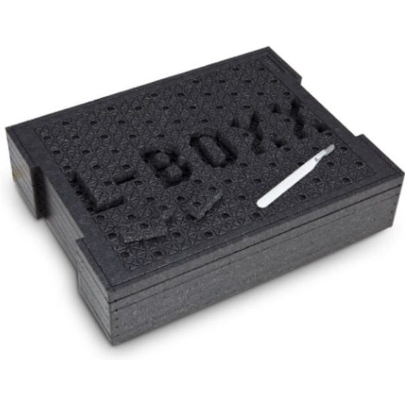 BS Systems Insert de coupe L-Boxx 136 EPP BSSFOR L-BOXX 136 / COMMIS DE: 6 A donné une plaque EPP forte de 15 mm
