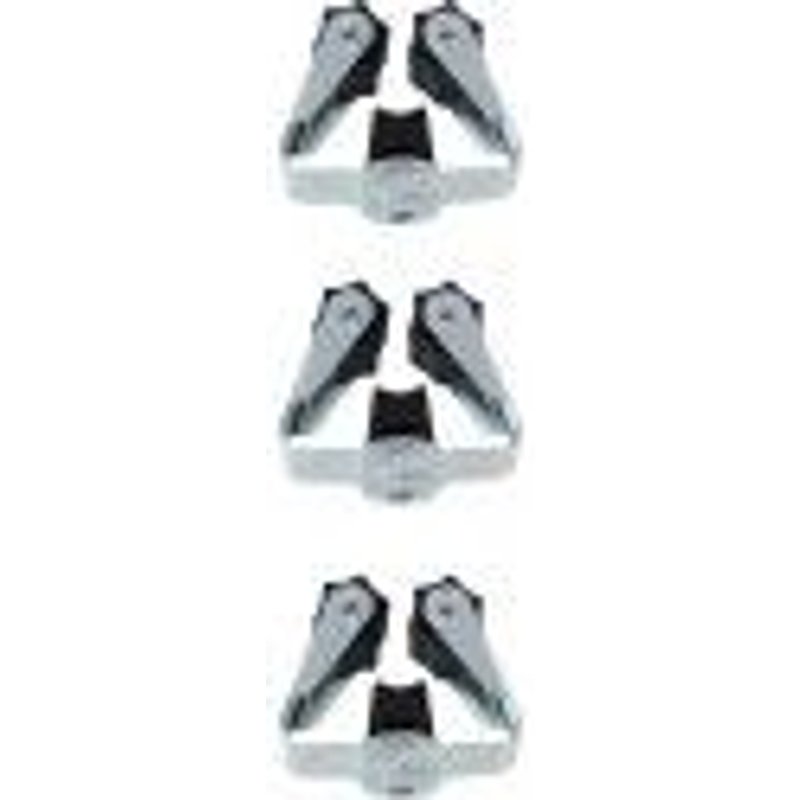 Lot 3 Porte outil mural clips flexible avec vis de fixation BGS