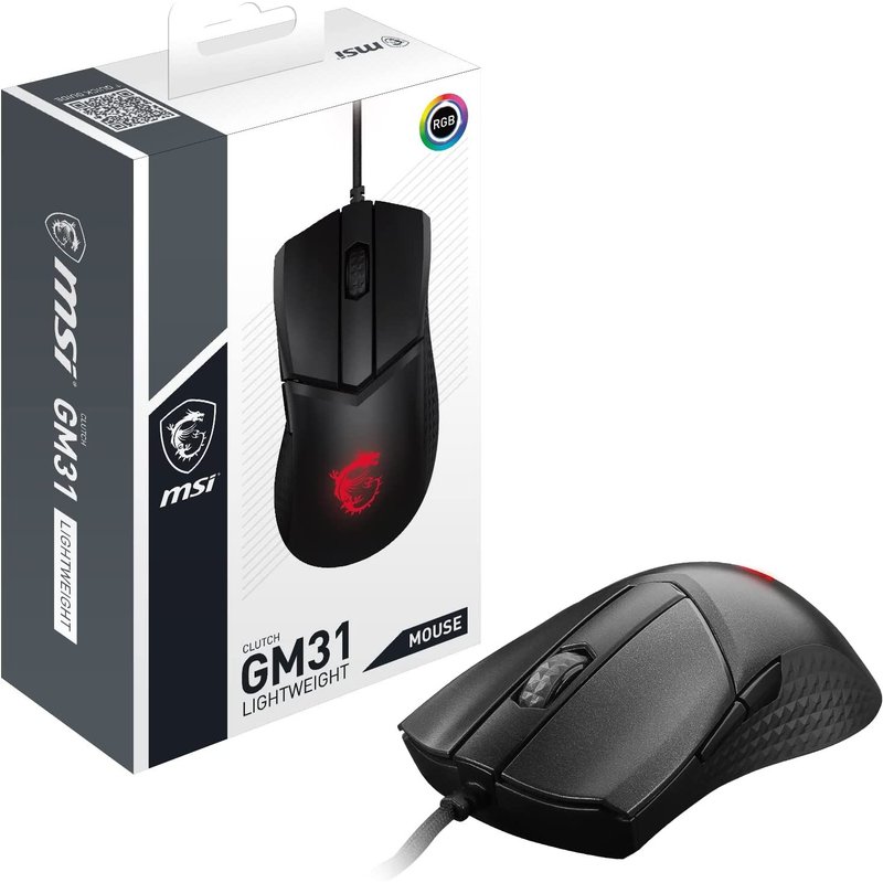 Souris Filaire MSI Clutch GM31 Lightweight