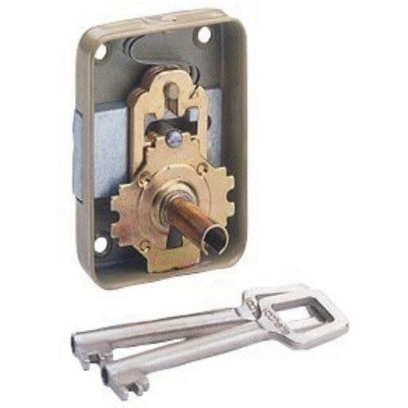 Serrure de meuble Ă 3 gorges 224-l60-axe35-main droite VACHETTE