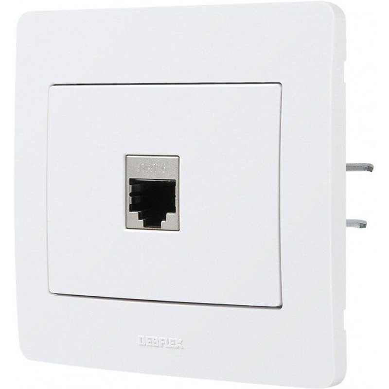 Prise RJ45 DEBFLEX DIAM2 blanc