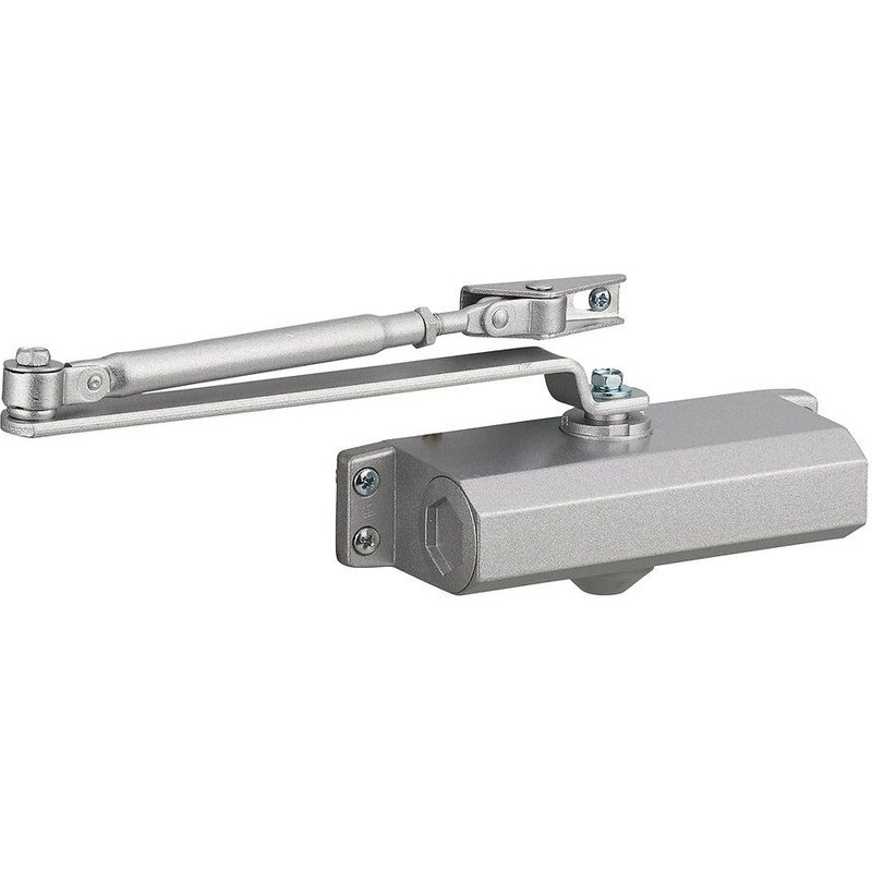 Ferme-porte à compas THIRARD, aluminium peint