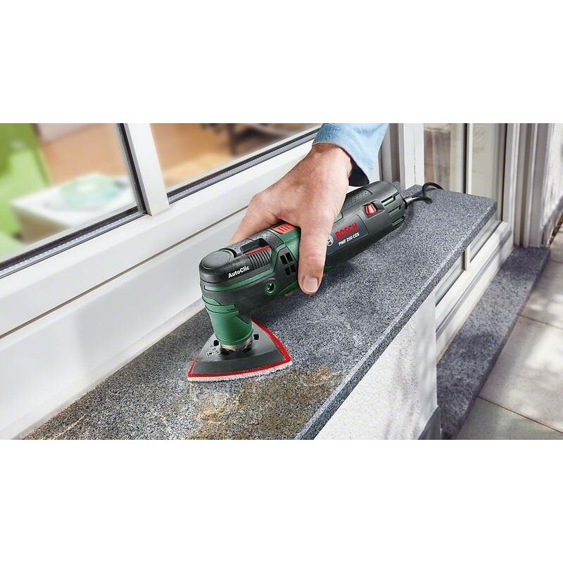 Jeu de 10 Feuilles abrasives de grain 60 Ă 240 Bosch 2609256957