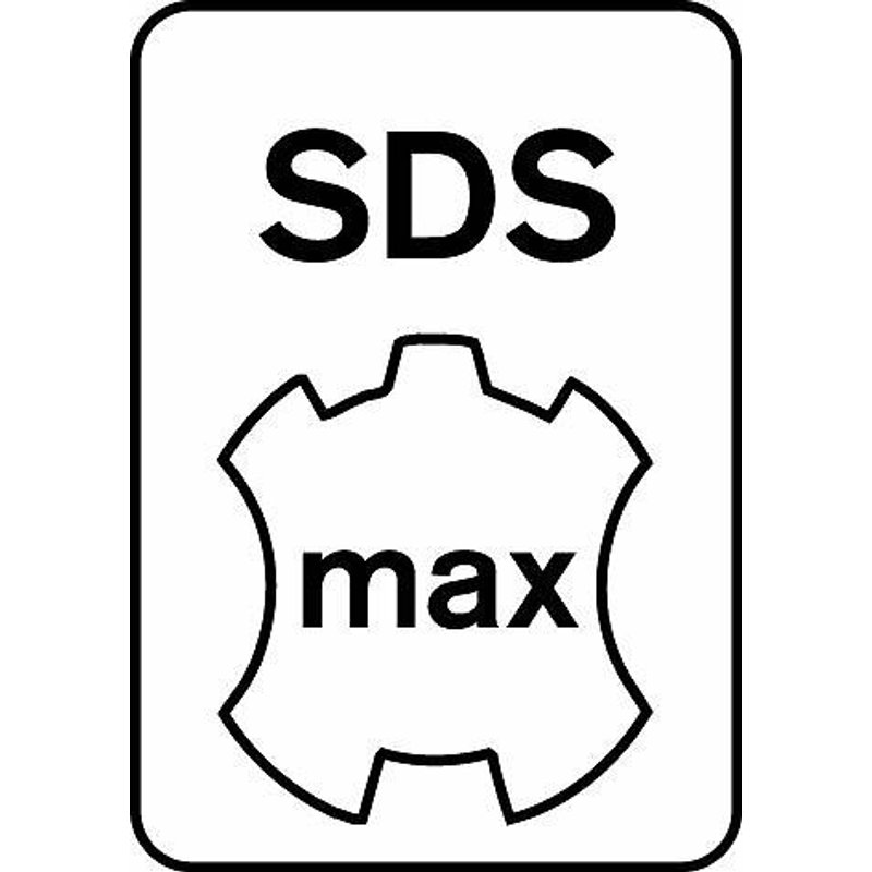 Bosch 2608586802 Foret pour Marteau perforateur SDS-Max 40 x 520 x 400 mm
