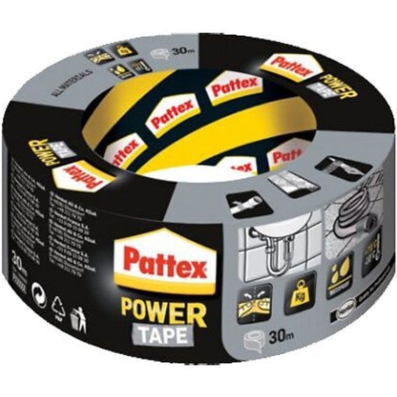 Adhésif toilé Power tape gris