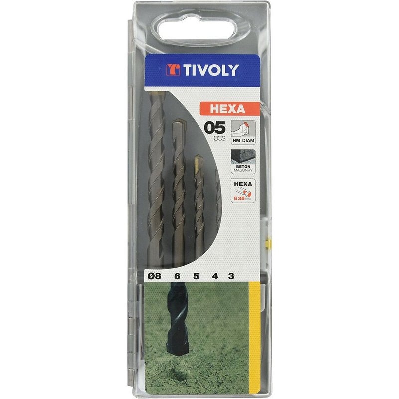 COFFRET 5 FORETS BETON HEXAG. TIVOLY