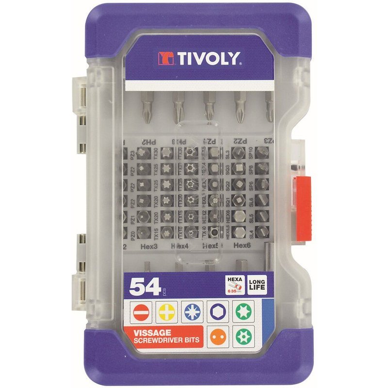 Coffret 53 embouts de précision Tivoly - 53 piéces