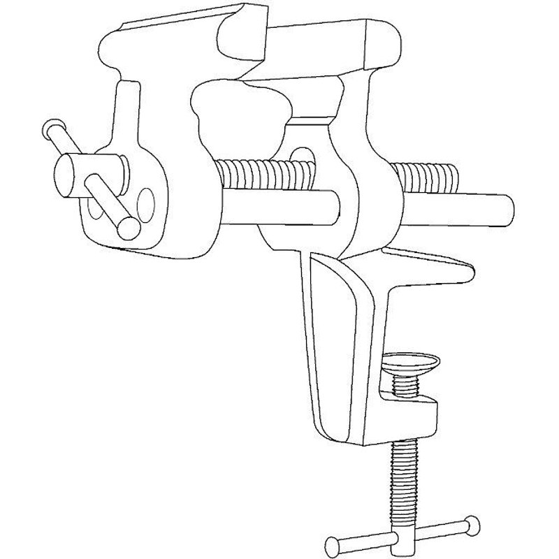 Etau A Agrafe Amateur Serrage 70