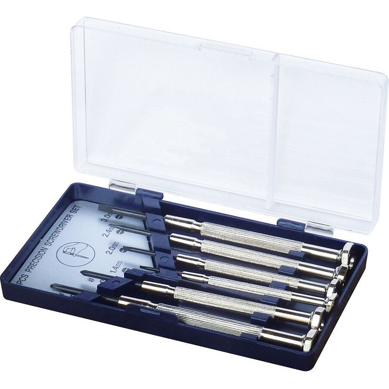 TOURNEVIS HORLOGER JEU DE 6PCES