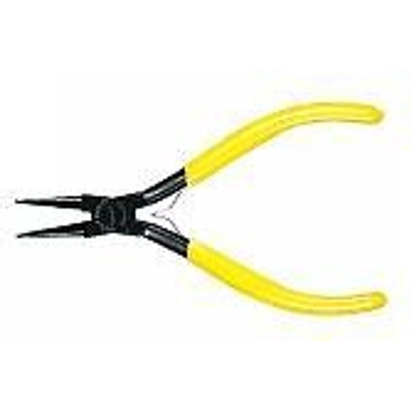 Pince électronique becs demi-ronds