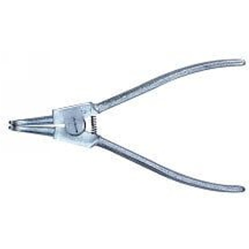Pince circlips interieure coudée 180 mm