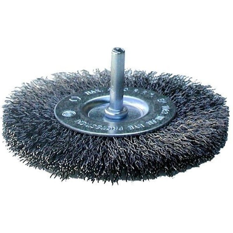 BROSSE METALLIQUE ROTATIVE PLATE 100