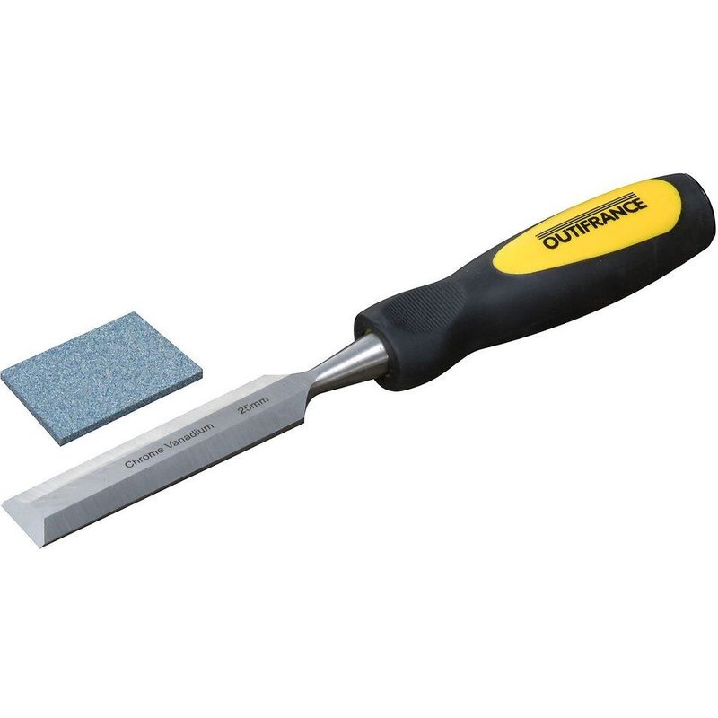 Ciseaux A Bois Manche Bi-Matiere - 20 mm