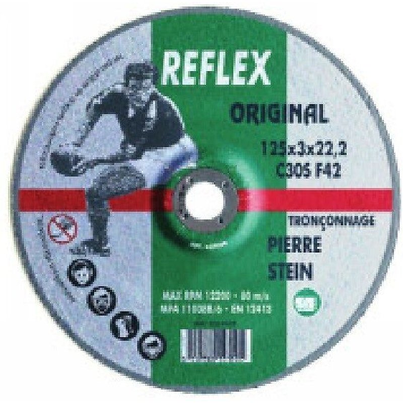 Disque à tronçonner pour métaux à moyeu plat Ø 350 mm