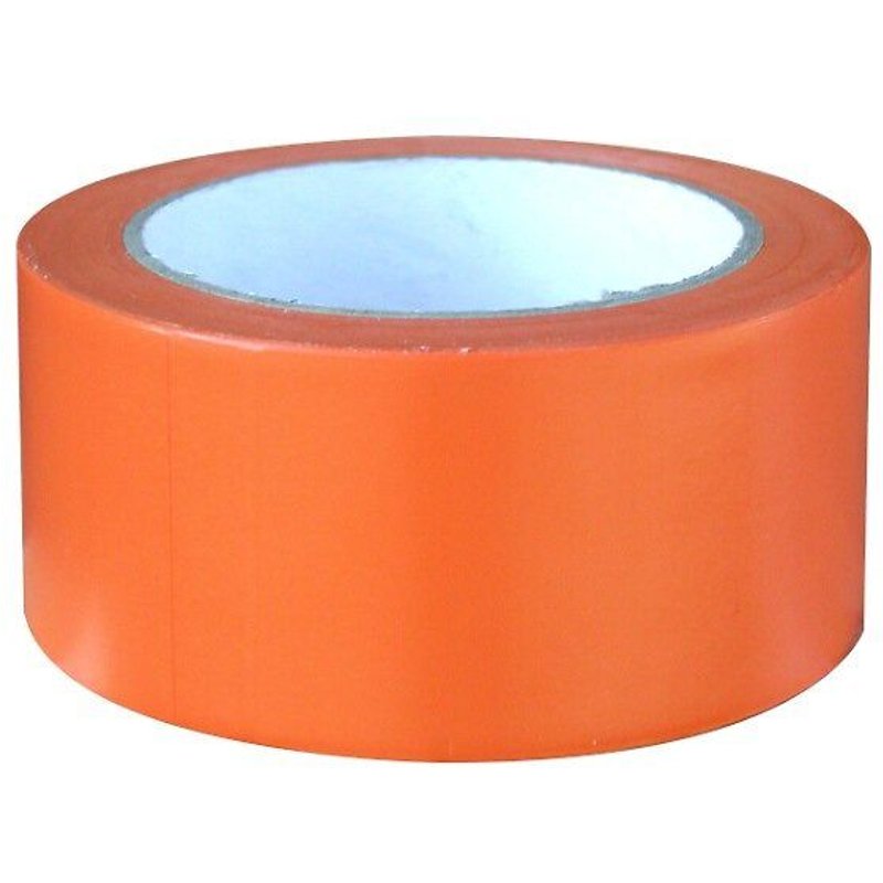 Ruban adhésif de chantier orange 33 m x 50 mm