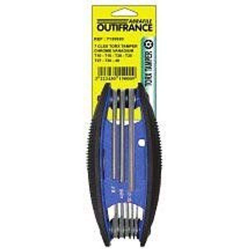 CLE TORX TAMPER POIG.BIMA.JEU 7P