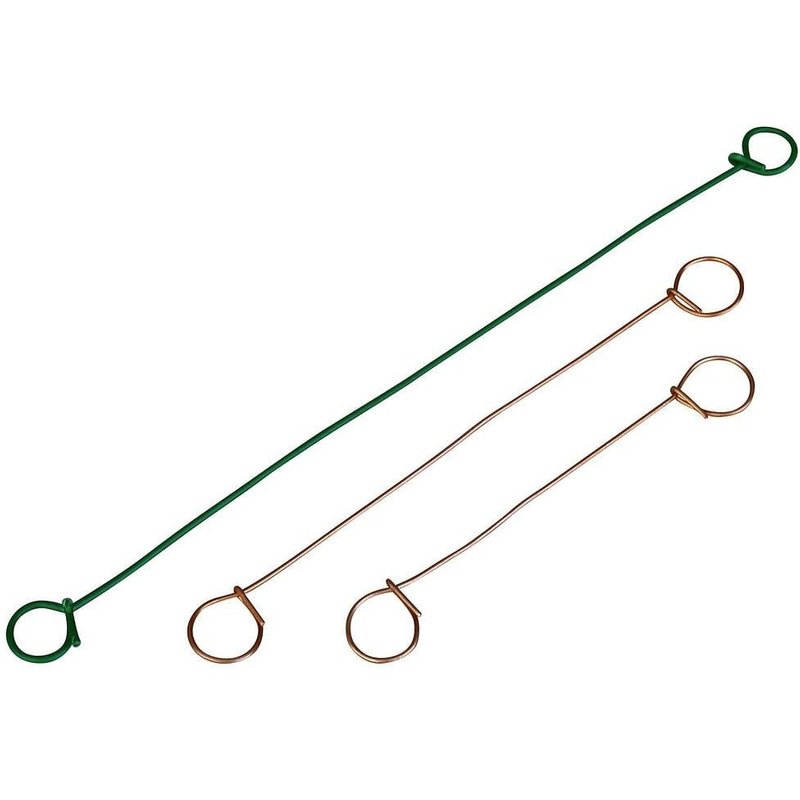 Boite de 1000 liens métalliques à boucles 180 mm
