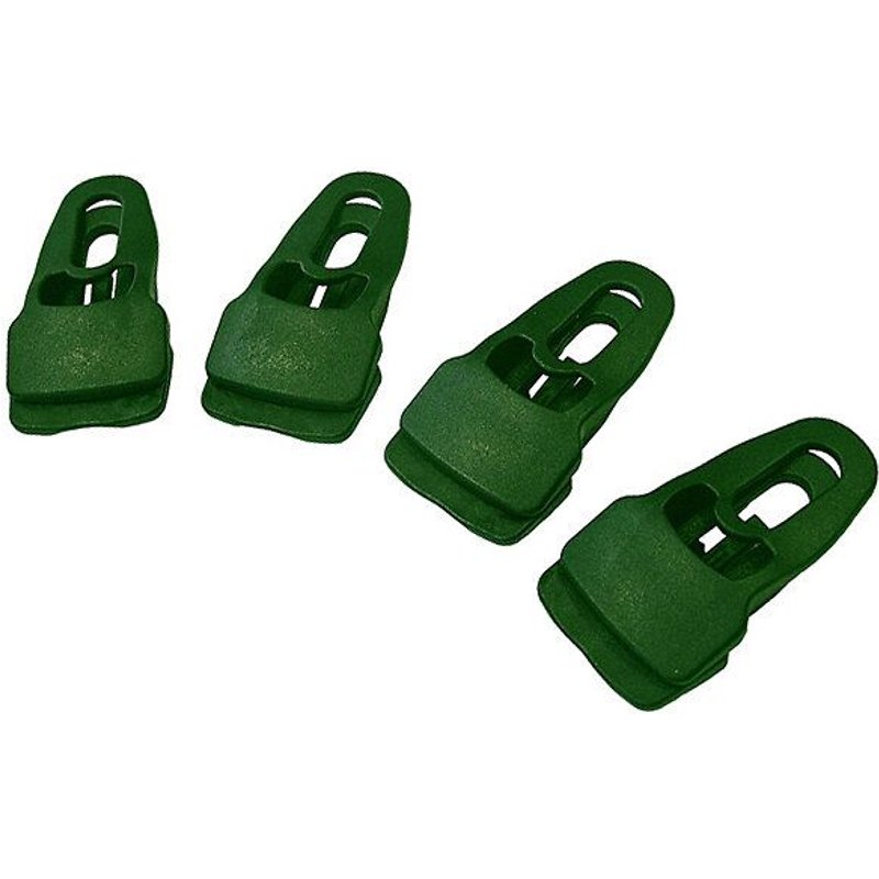 Jeu de 4 ?illets à clips de bâche