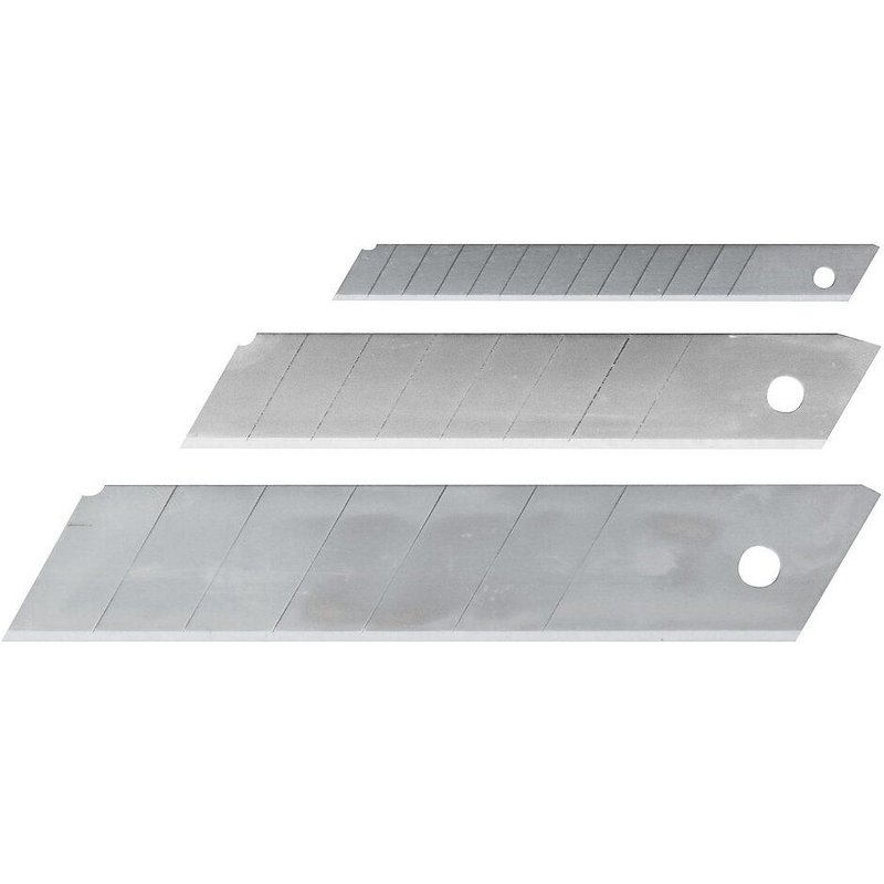 Lot de 3 étuis de 10 lames de cutter 18 mm