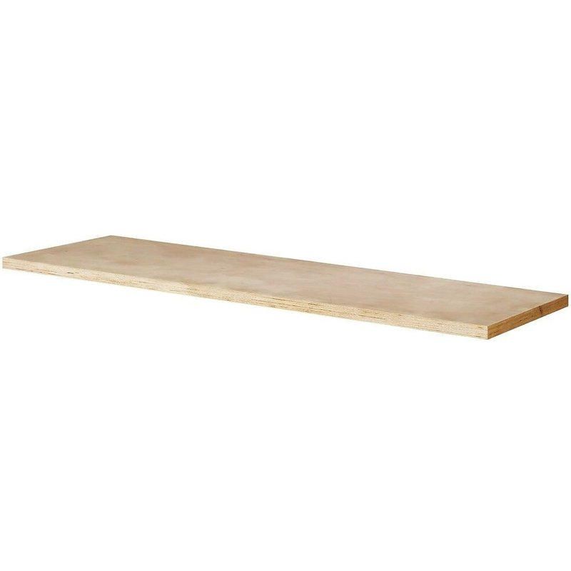 Planche bois pour plateau acier - 1120 x 395 x h. 30 mm 8 kg