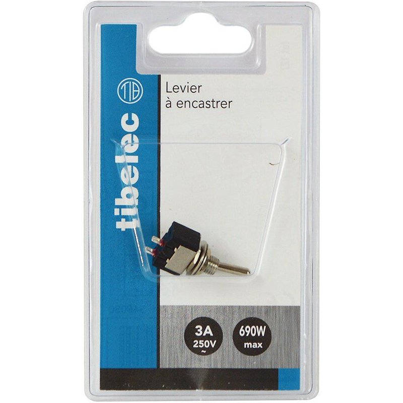 Interrupteur Levier TIBELEC 3A 250V