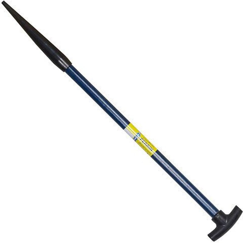 Manche béquille fibre bleu