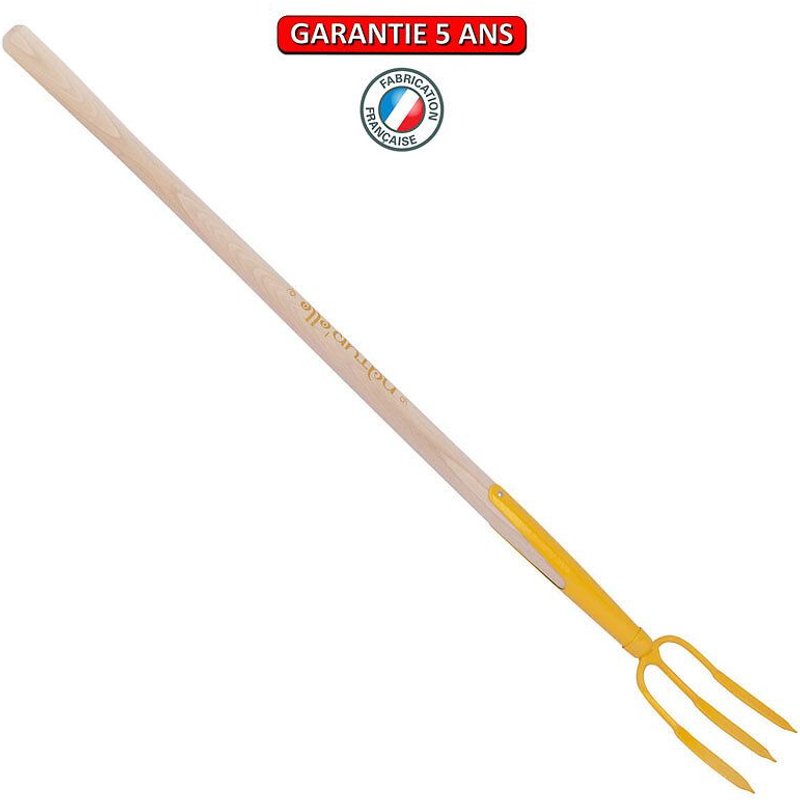 Fourche à rosier manche 90cm - Miel