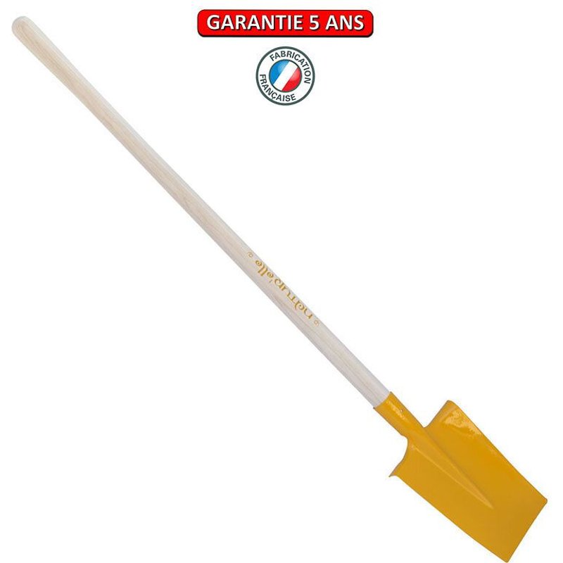 BĂȘche standard manche pomme 105cm - BĂȘche 24cm -Miel