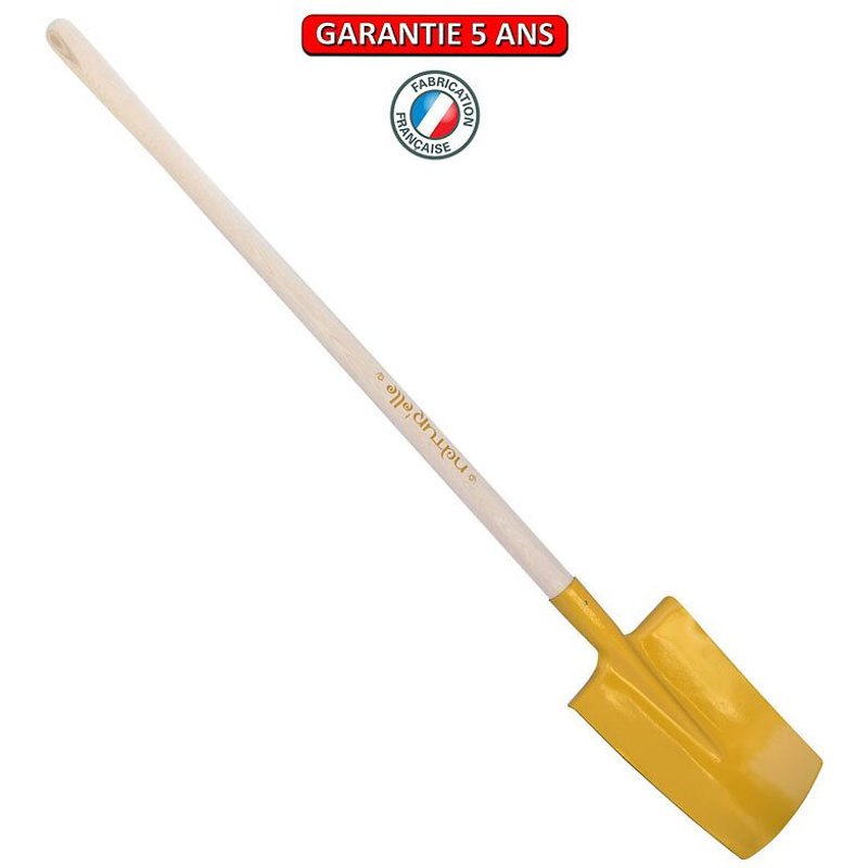 BĂȘche standard manche pomme 105cm- BĂȘche 28cm -Miel