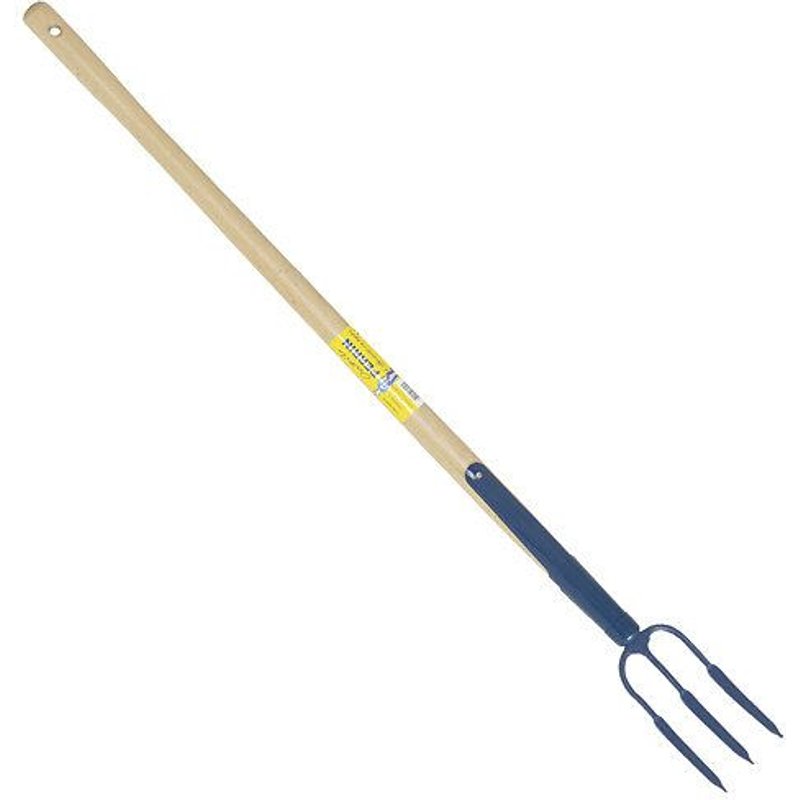 Fourche Ă rosiers bleu manche 90