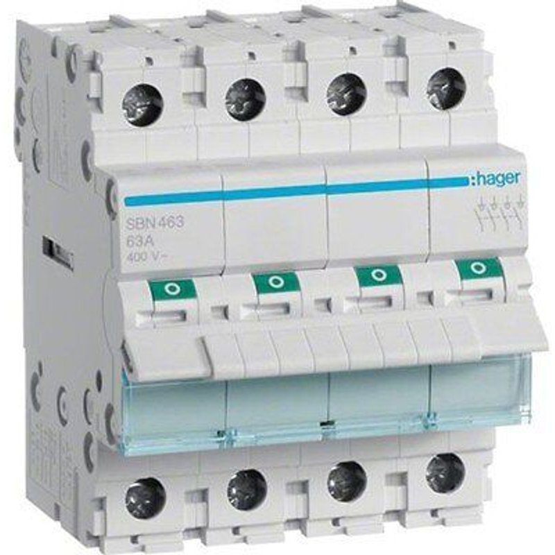 Hager SAS-Interrupteur 4P 63A