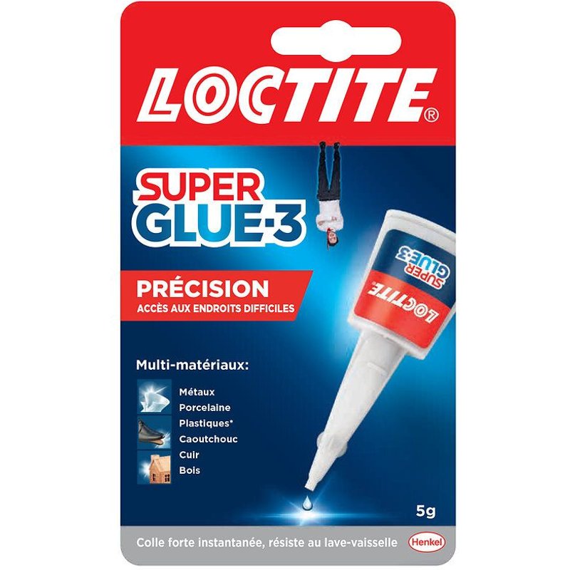Colle cyano liquide Super Glue-3 Précision LOCTITE
