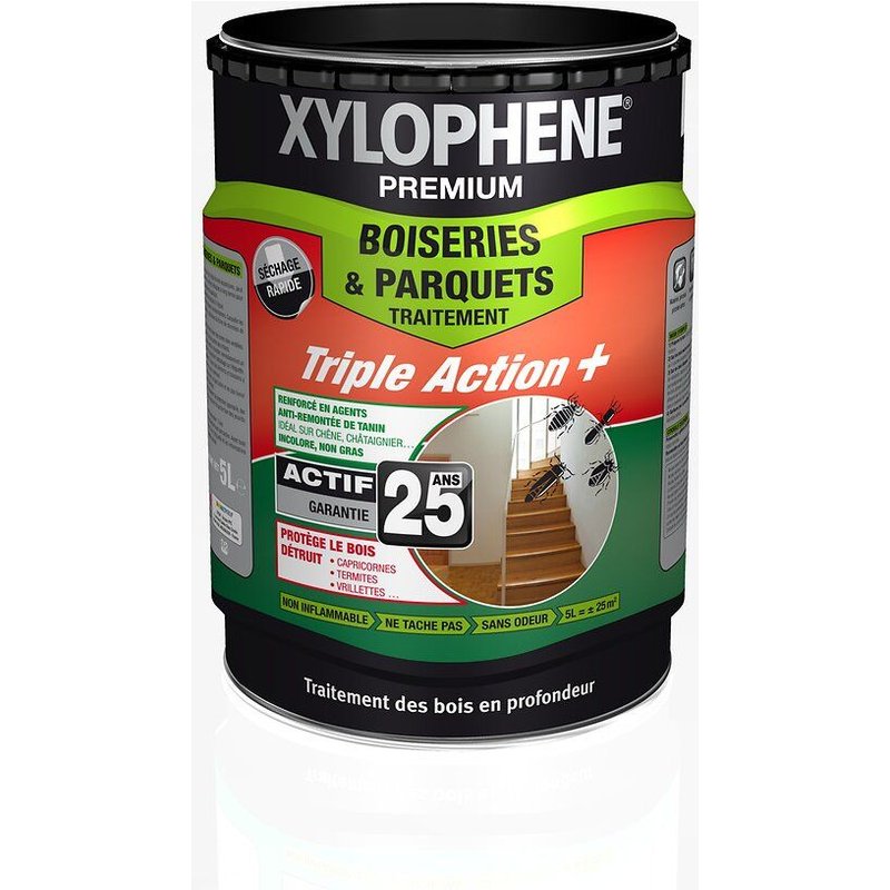 Traitement bois parquet XYLOPHENE 5L