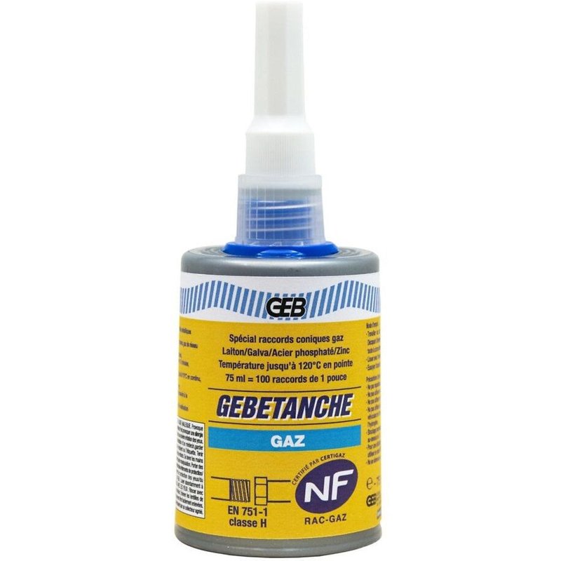 Résine anaérobie Gebétanche gaz GEB