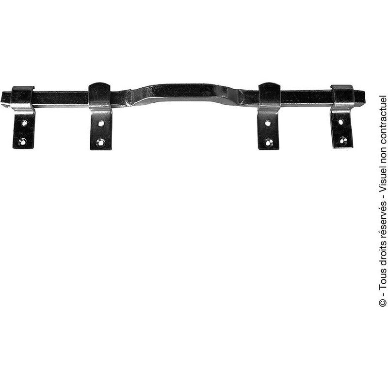 Barre de sécurité AFBAT 410mm noire pour volets