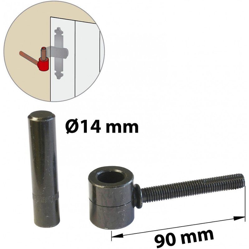 Gond à scellement chimique Afbat Ø 14 mm longueur 90 mm