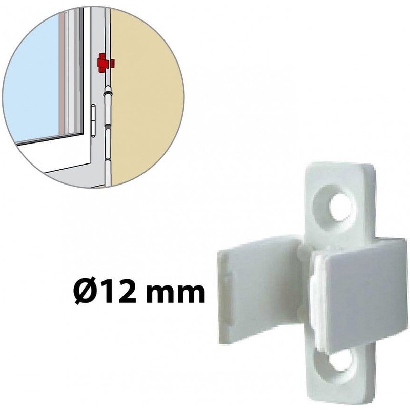 Bloqueur manivelle Afbat blanc