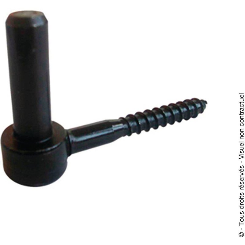 Gond acier prépeint, H.60x Diam.14 mm