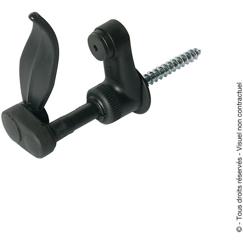 ArrĂȘt de volet composite Afbat noir 135 mm